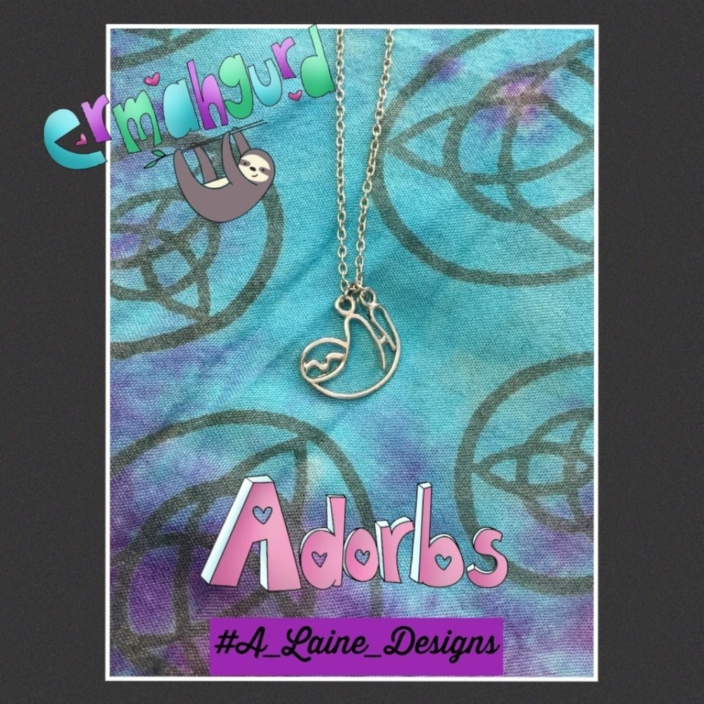 Adorable SLOTH Necklace